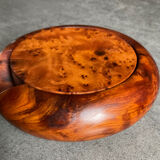 Vintage elm coasters