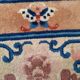 Art Deco Wool Handmade Rug Large 1920s with Bats