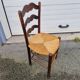 Rustic castle mustache chair