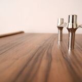 Set of three Nagel candlesticks from the 70s