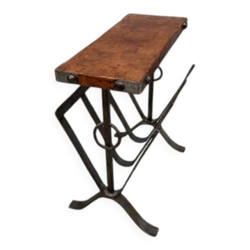 Magazine rack - brutalist side table