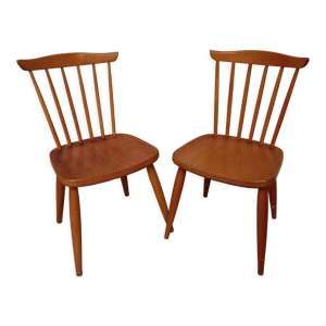 lot de 2 chaises barreaux