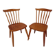 Set of 2 vintage bar chairs