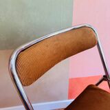 Folding chair fold chair Souvignet vintage 70'