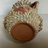 Shell vase folk art