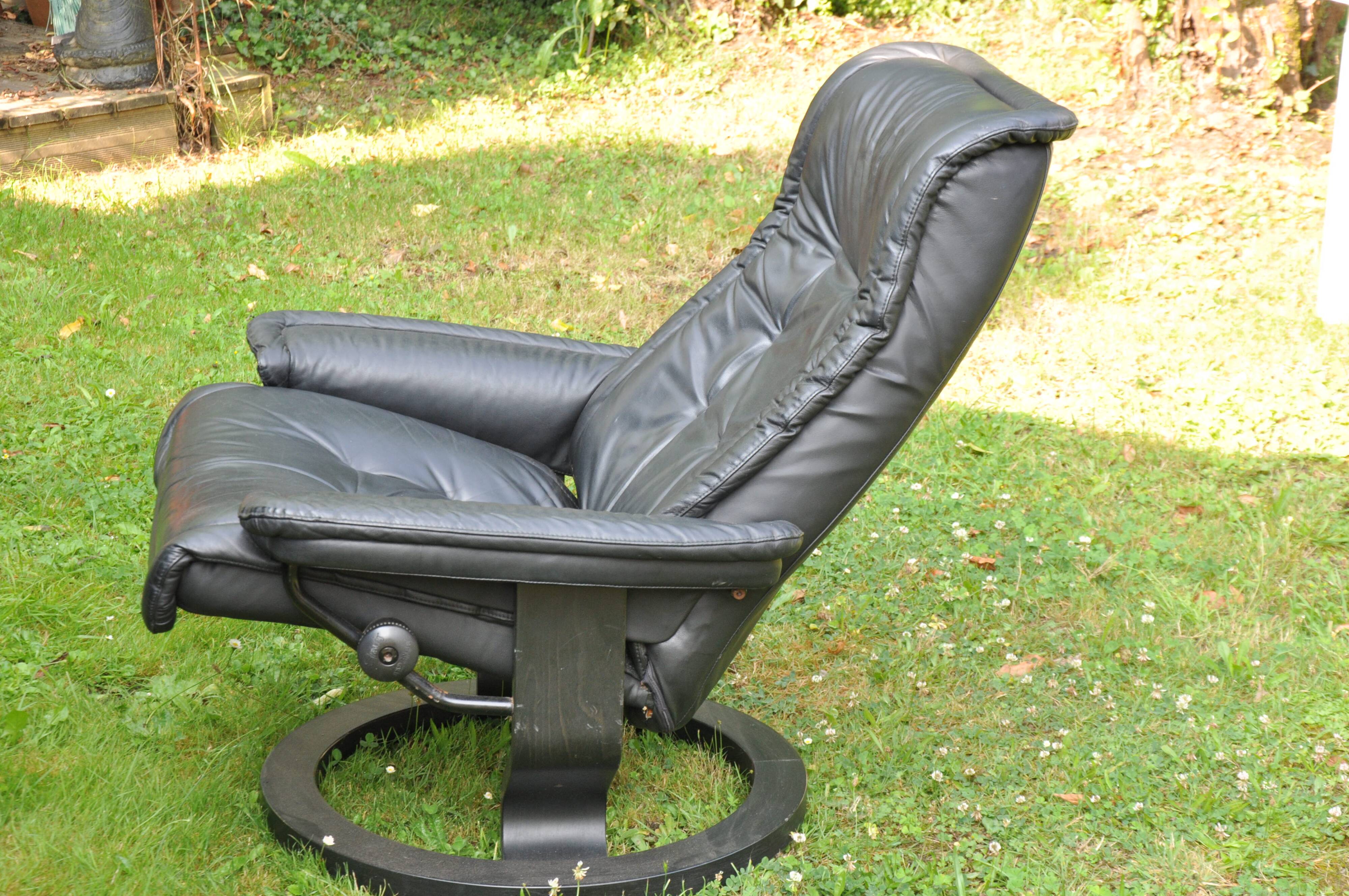 Stressless armchair, 80s