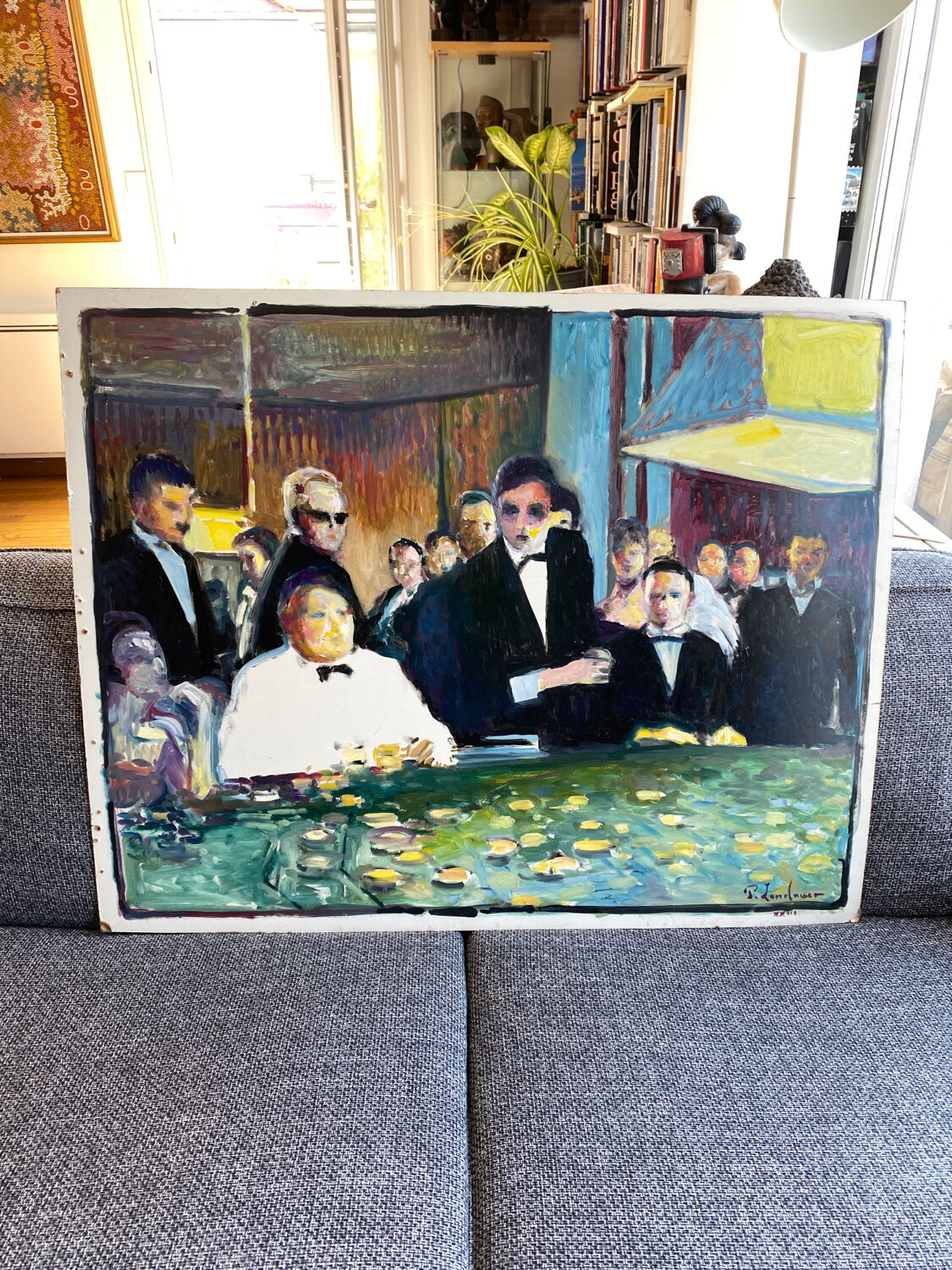 Portrait of players by Patrcie Landauer
