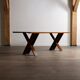TL58 dining table in walnut by Marco Zanuso for Poggi, Italy 1960s