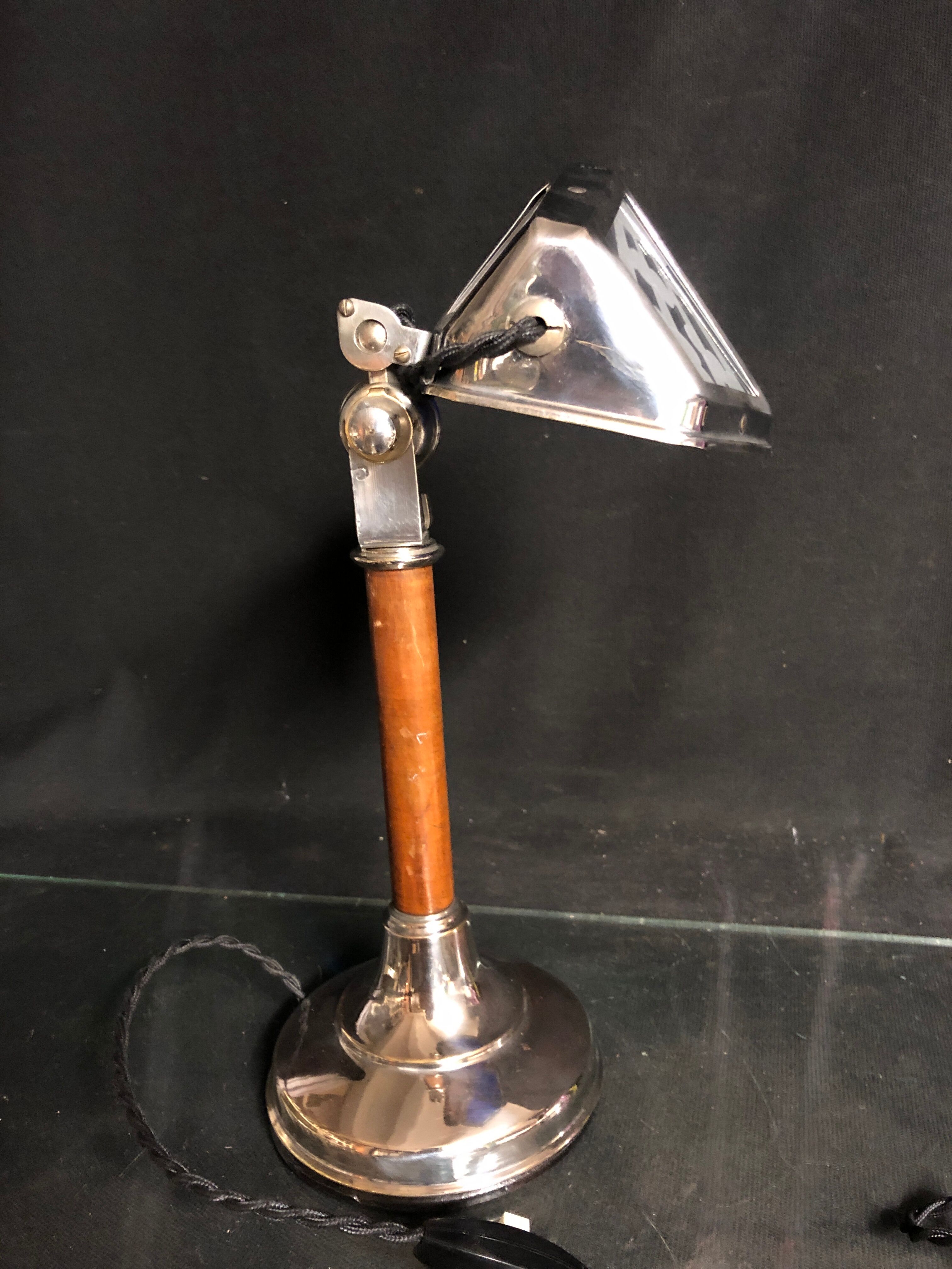 Lampe pirouett 54 cm art deco