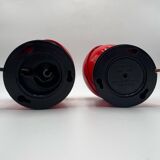 Pair of Space Age Table or Wall Lamps 'Asteroidi' by Siberin Caronno, 70s