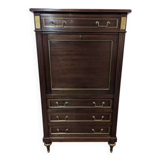 Louis XVI mahogany secretary