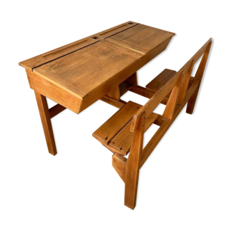 Double school desk