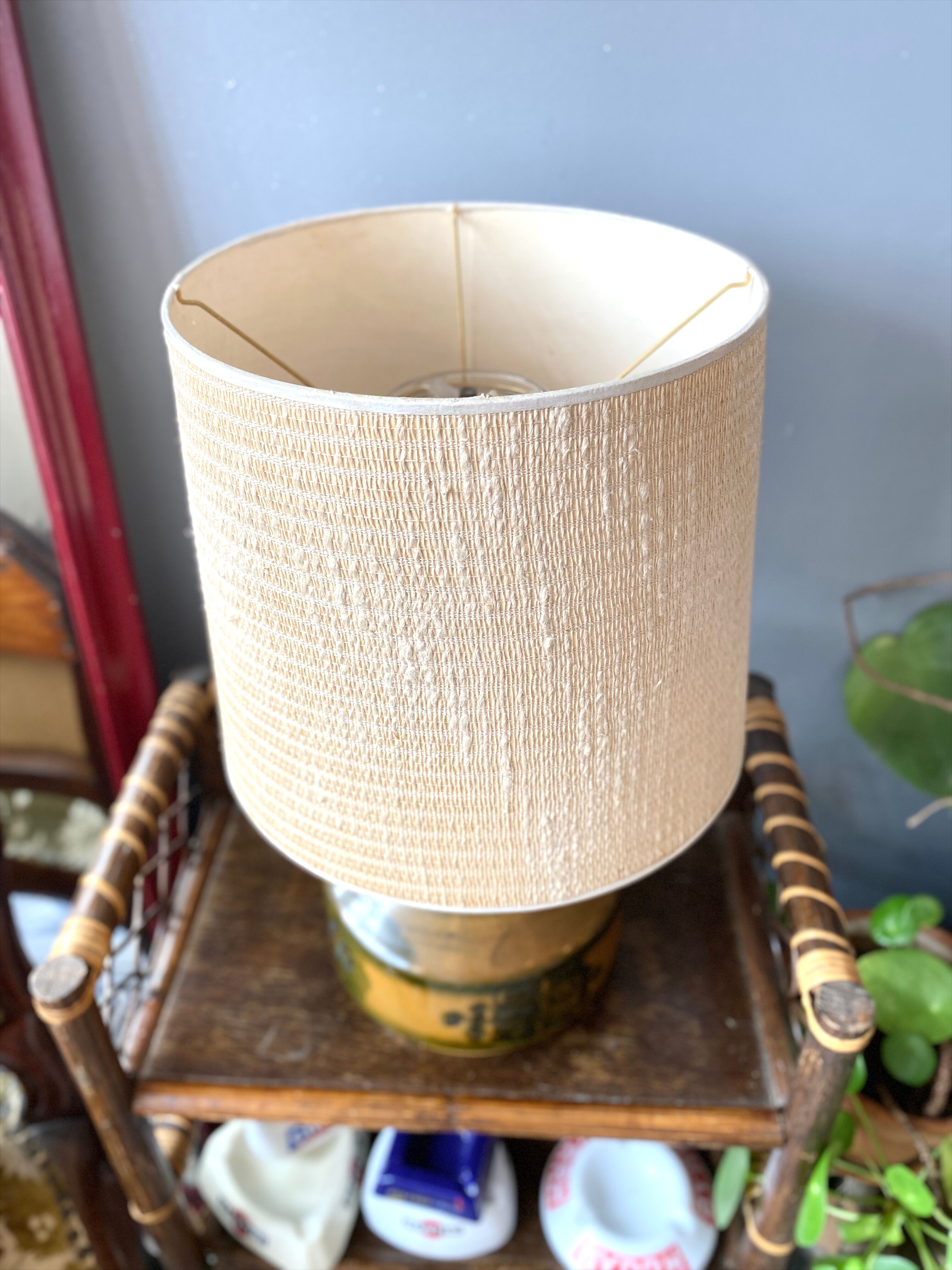 Danish ceramic lamp Hanne Stentoj from the 1960s.
