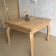 Renovated antique solid chestnut table – extendable