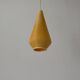 Suspended lamp with yellow Rotaflex shade by Yasha Heifetz, 1960s, Germany