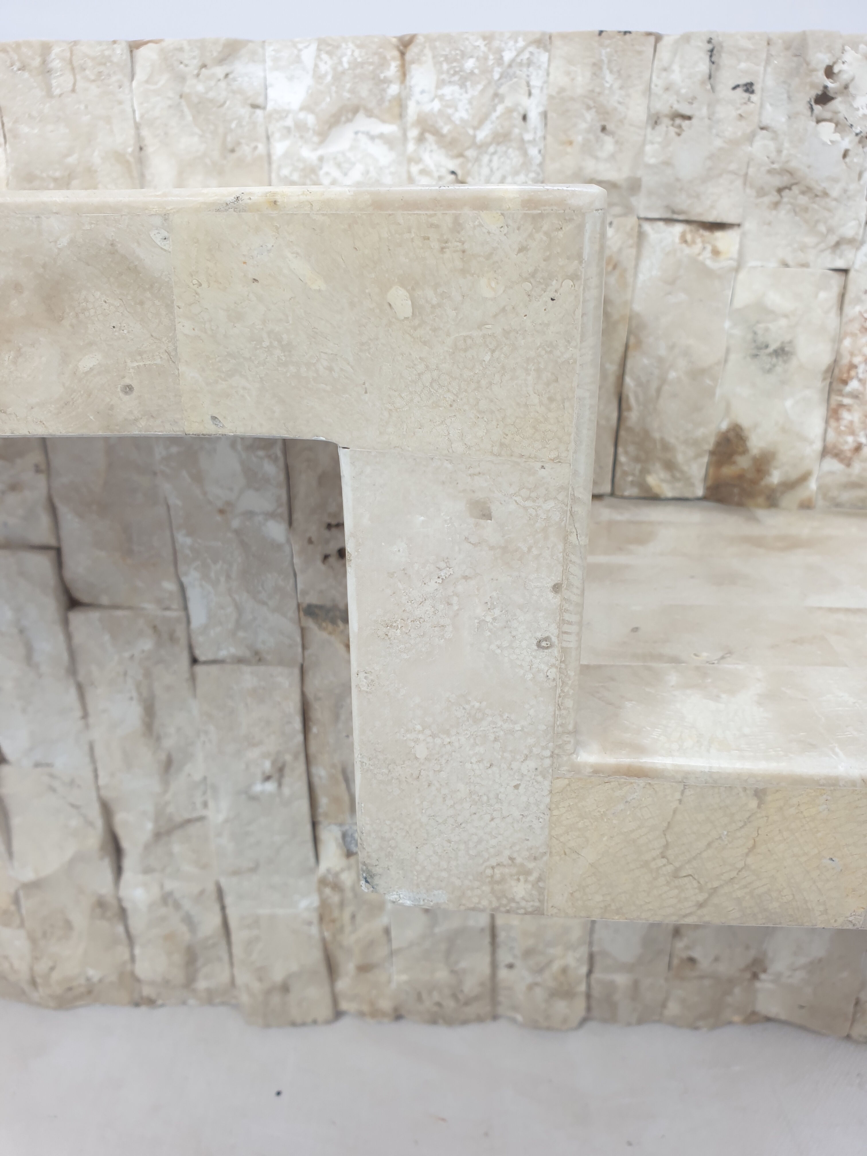 Magnussen Ponte Mactan Stone Coffee Table, 1980s