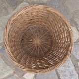 Round wicker basket XL
