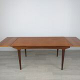 Scandinavian dining table design 60s vintage teak