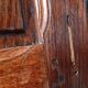 Entrance hall wardrobe in solid oak, pegged, circa 1940.