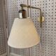 LARGE TELESCOPIC METAL WALL LIGHT DESIGN 1960.