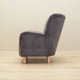 Grey armchair, Scandinavian design, production: Denmark