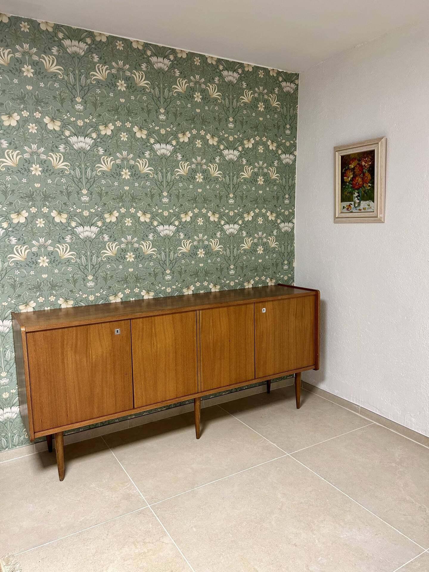 Low Scandinavian-style sideboard