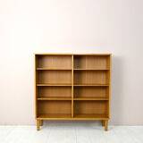 Scandinavian oak bookcase