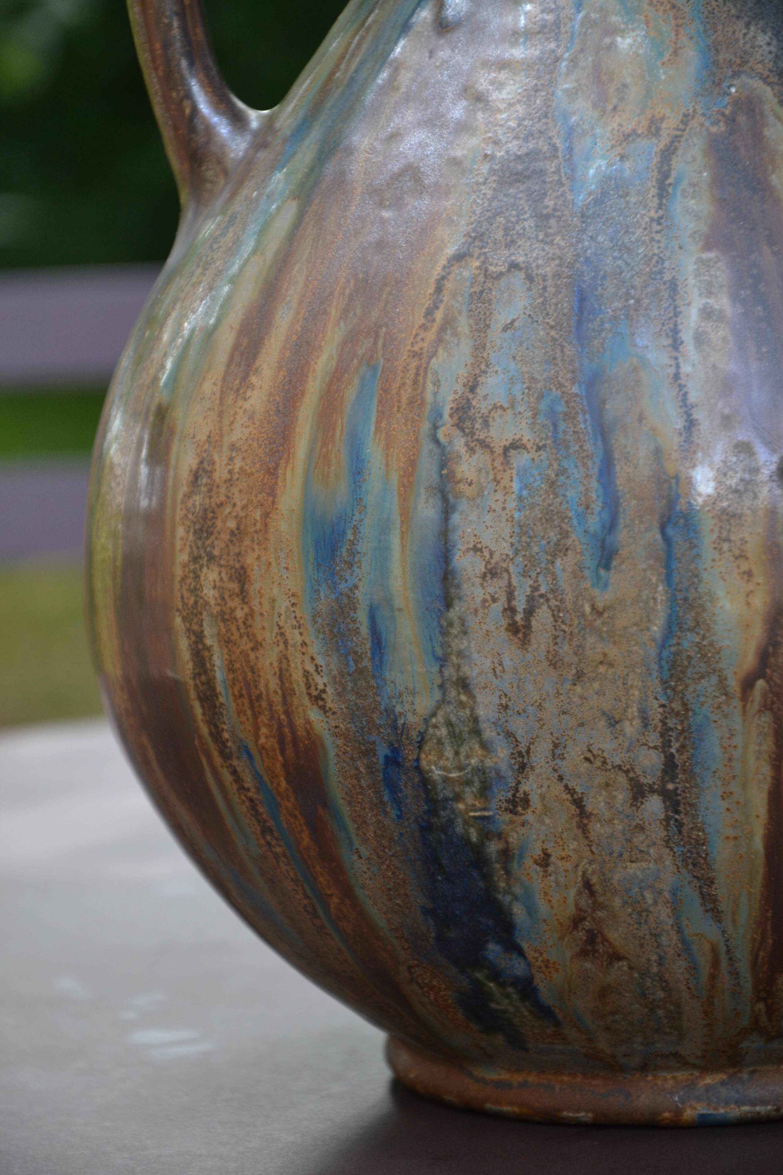 Large vase Roger Guerin Bouffioulx 1930
