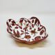 Longwy Cloisonné Enameled Basket Empty Pocket Cup Flowers Fe