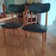 paire de chaises scandinave 1960