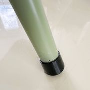 Vintage Beilrode (Germany) kindergarten chair | Almond green metal
