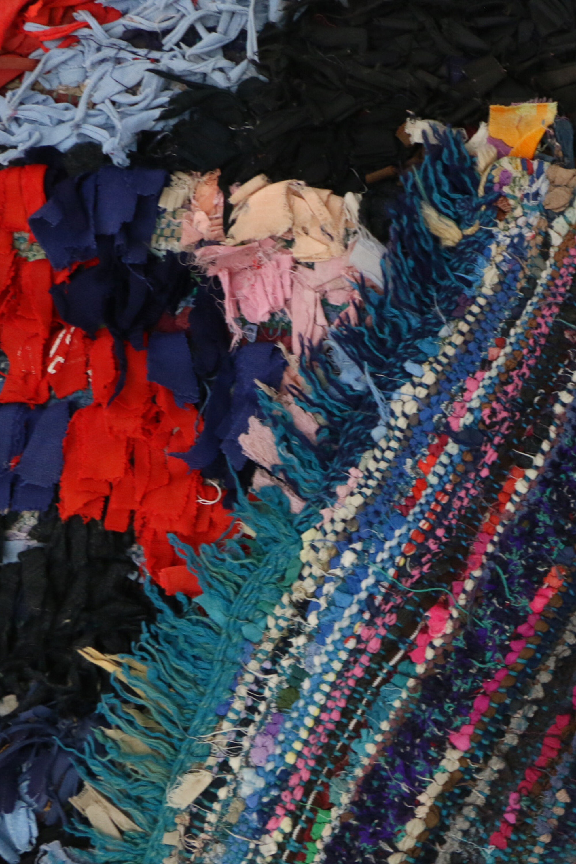 Boucherouite carpet 80 x 148 cm