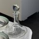 Vintage decanter with round stopper H27