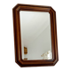 Miroir octogonal en bois