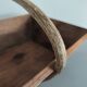 Ancien panier de vendanges en bois