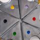 Brutalist Parcheesi game by Art3, bronze & aluminium, Spain, 1970s