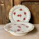 Two old Longwy Bagdad pedestal plates