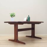 Mahogany table, Danish design, 90s, manufacturer: Skovby