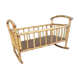 Bamboo rocking vintage bed