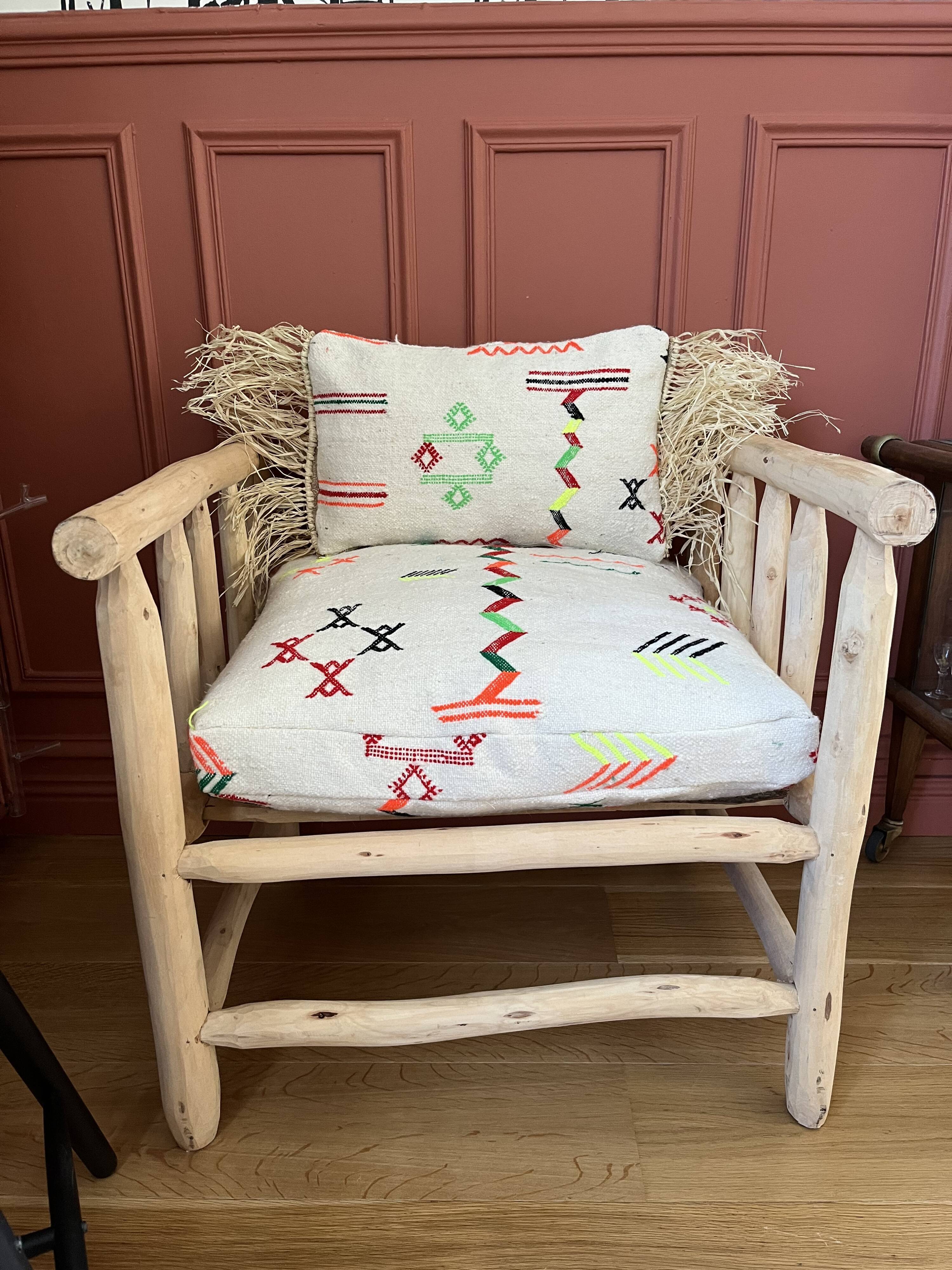 Kilim Cubic Armchair