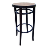 Antique cane bar stool