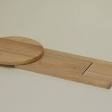 Folding wooden stool (beech) Suzy or TS / Roger Tallon - Adrian Reed vintage Circa 1980