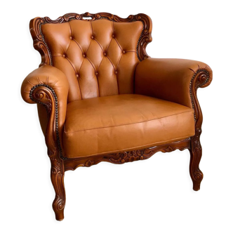 Fauteuil baroque Chesterfield