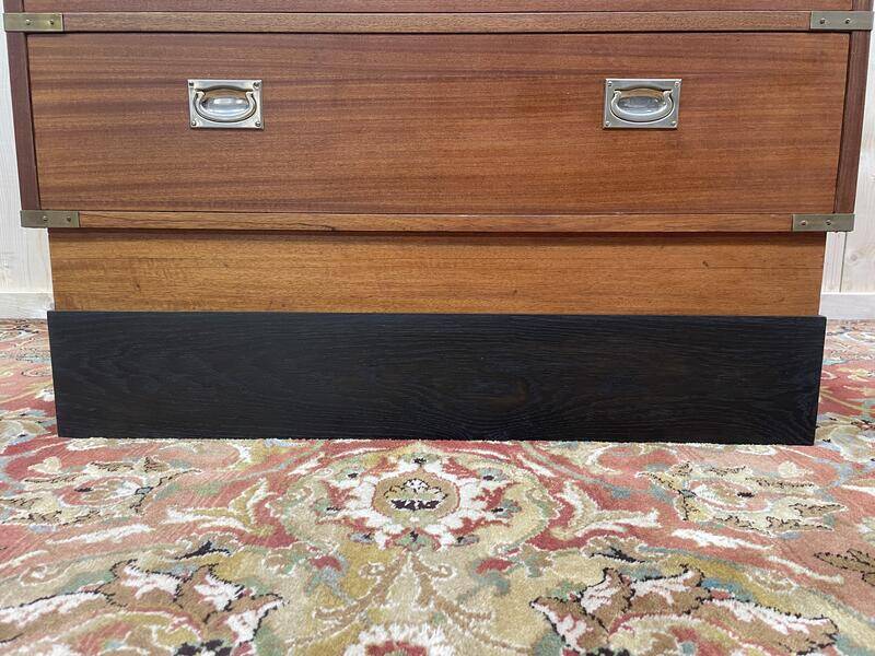 Commode en acajou de style marine