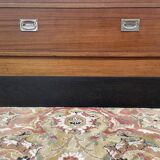 Commode en acajou de style marine
