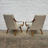 Set of two 1960s armchairs from Eastern Europe