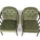 2 fauteuils en velours, Bröderna Andersson, Suède, 1960