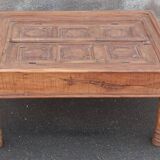 Old wooden coffee table