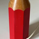 Vintage 80s designer pencil lamp