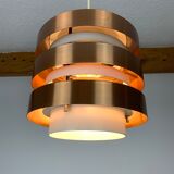 Scandinavian copper pendant lamp by MetallDrucker 60s